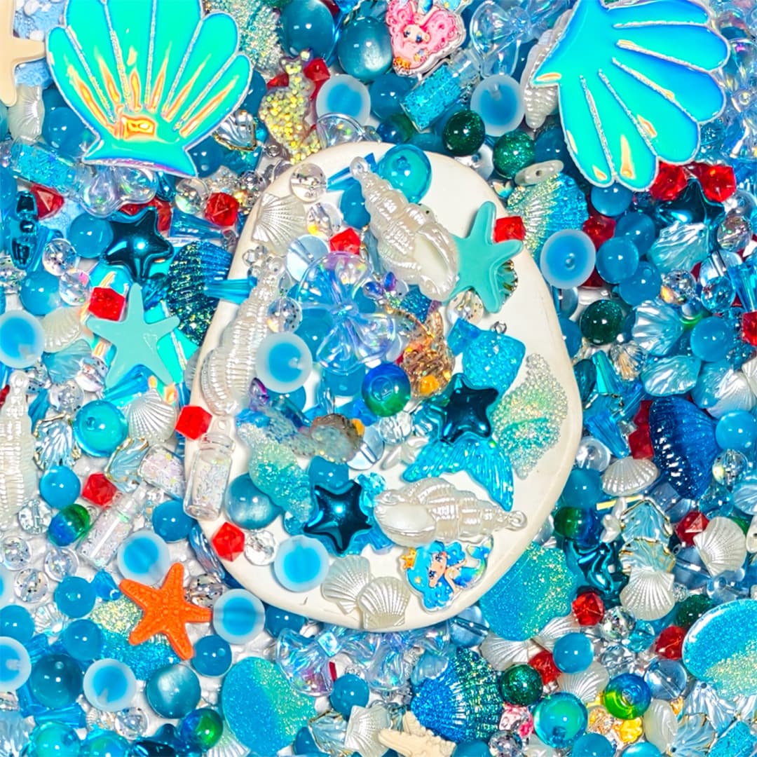 [New Arrival+1 Scoop] Mermaid's Tale for Bracelet/Hanging/Pen - Open in live