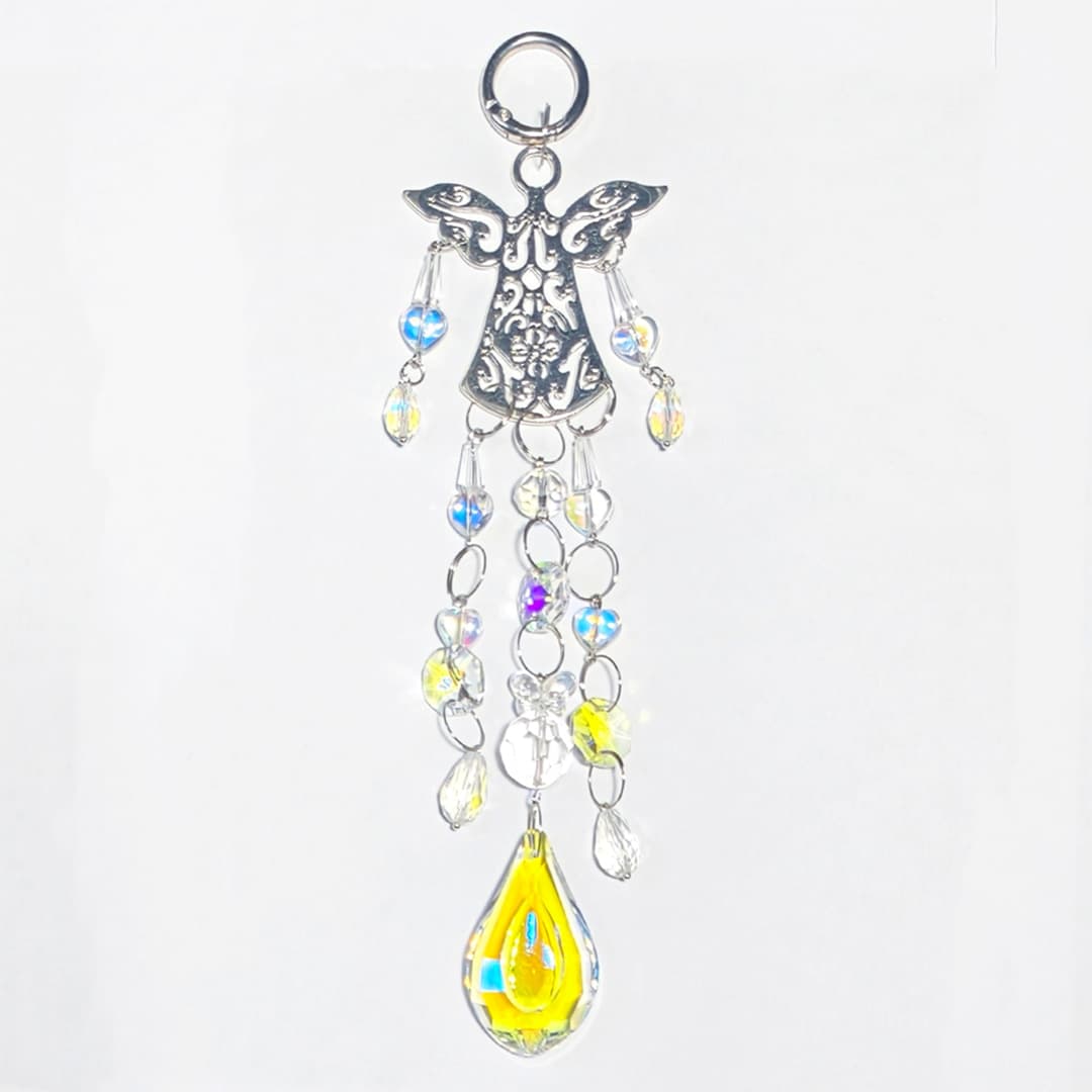 [New Arrival+1 Scoop] Crystal Angel for Sun Catcher - Open in live