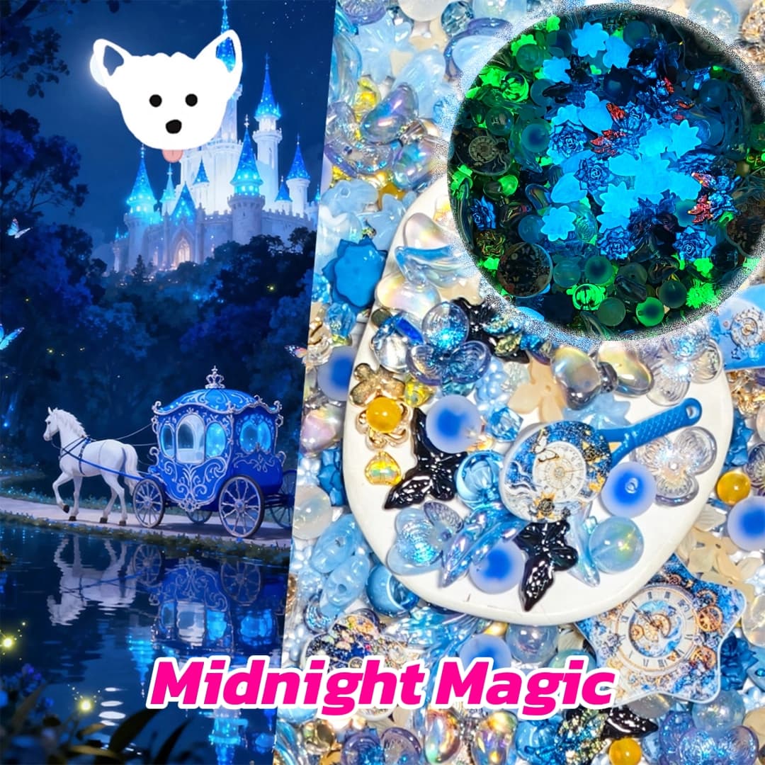 [New Arrival+1 Scoop] Midnight Magic for Bracelet/Hanging/Pen - Open in live