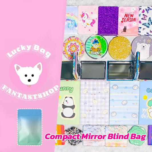 [New Arrival+10% Extra] Compact Mirror Blind Bag - Open in live