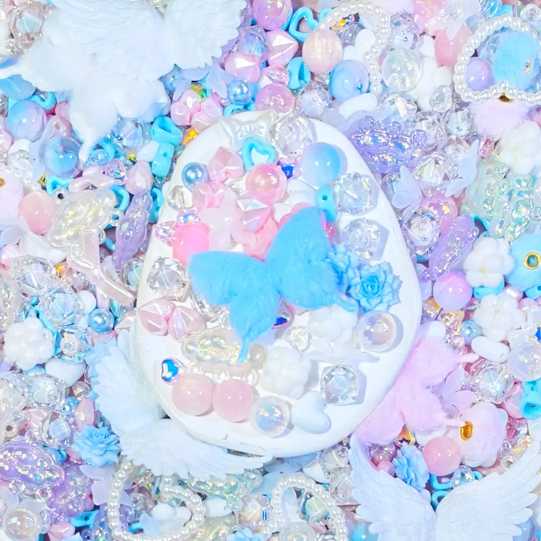 [New Arrival][Limited][Co-creation with Aiden]Cotton Candy Angel for Bracelet/Hanging- Open in live