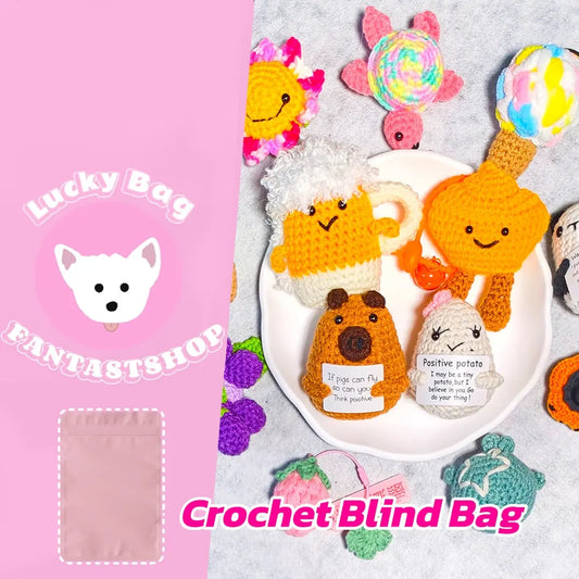 [New Arrival+10% Extra] Crochet Blind Bag- Open in live