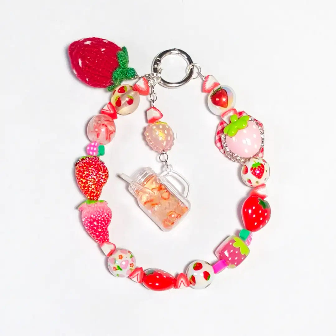 [New Arrival+1 Scoop] Strawberry Crisis for Bracelet/Hanging/Pen - Open in live