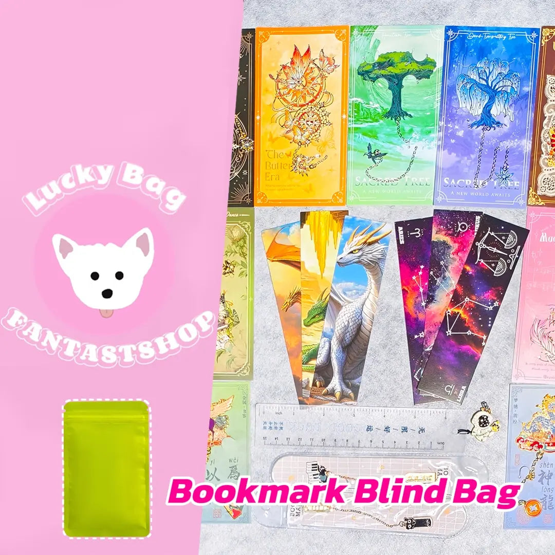 [Renew][Limited] Bookmark Blind Bag - Open in live