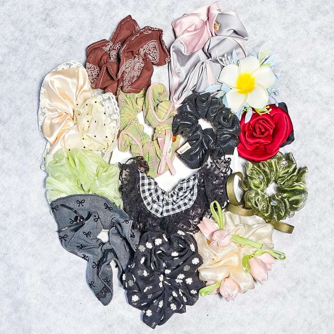 [Renew+10% Extra] Hair Accessories Blind Bag - Open in live
