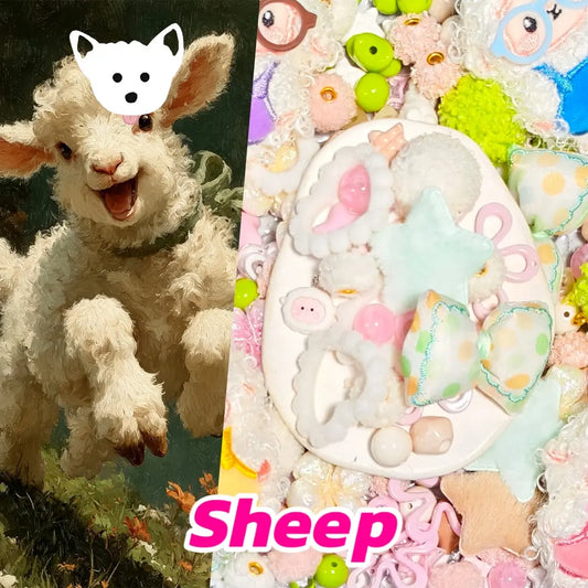 [New Arrival+1 Scoop] Sheep for Pen/Hanging - Open in live