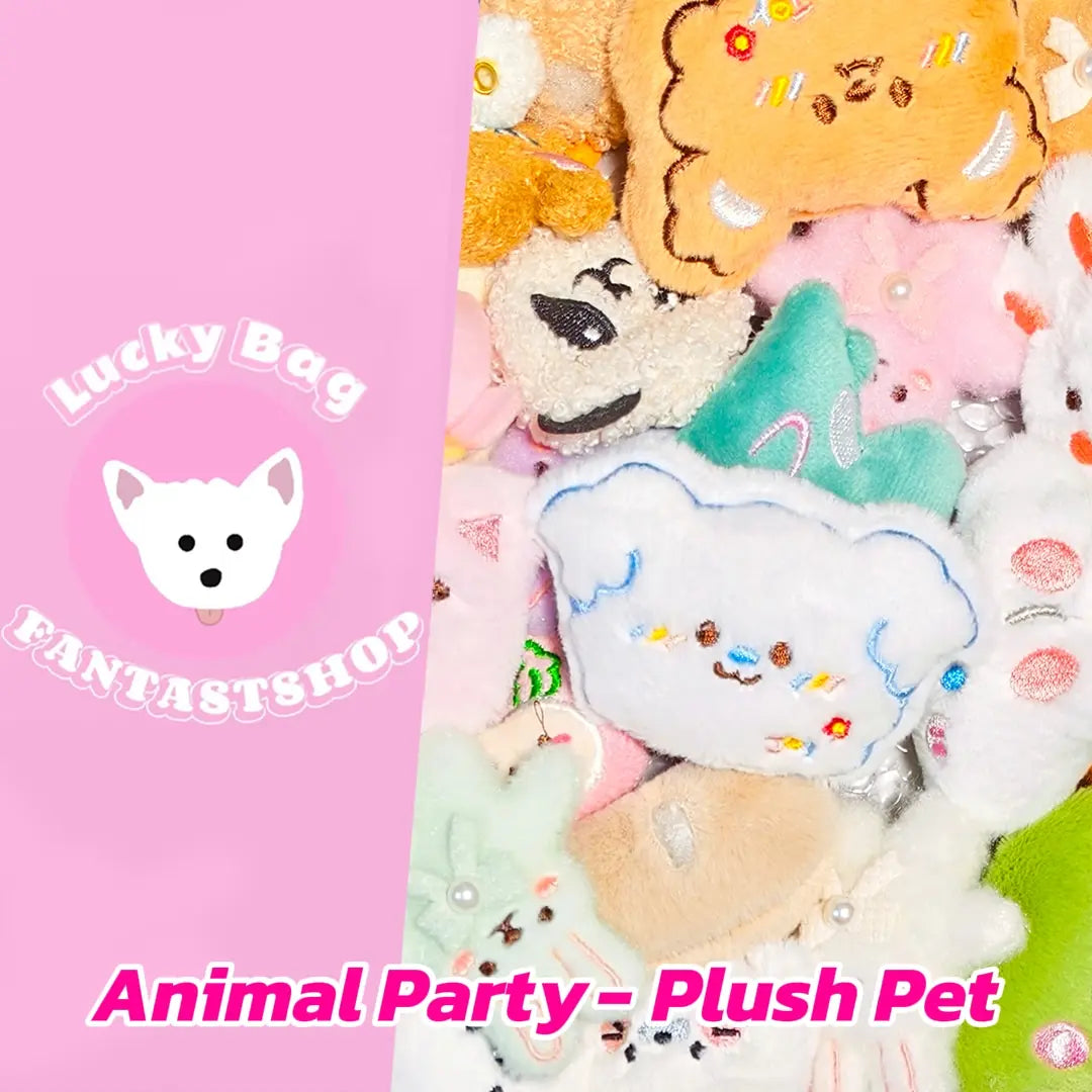 [New Arrival][FTS Mix Box] Animal Party - Plush Pet for Hanging/Pen - Open in live