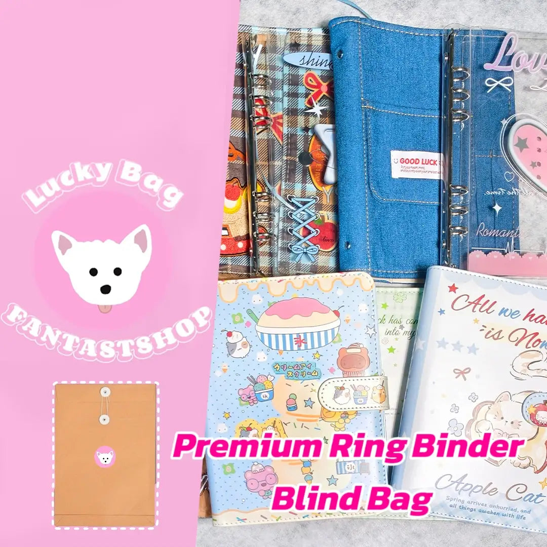 [New Arrival][Limited] Premium Ring Binder Blind Bag- Open in live