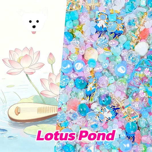 Lotus Pond for Hanging/Pen - Open in live