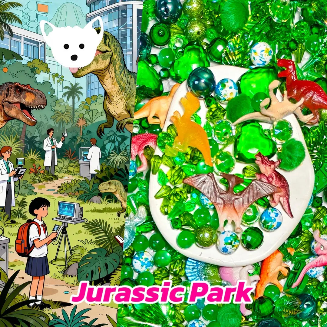 [New Arrival] Jurassic Park for Bracelet/Hanging/Pen - Open in live