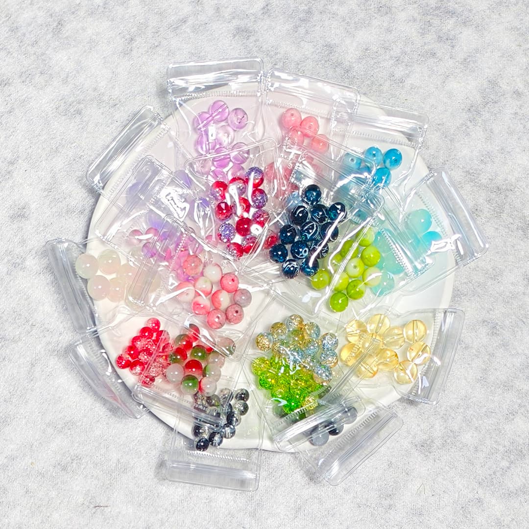 [Renew+10% Extra]【Color Match+Letter Match】DIY Glass Beads Blind Bags for Bracelet - Open in live
