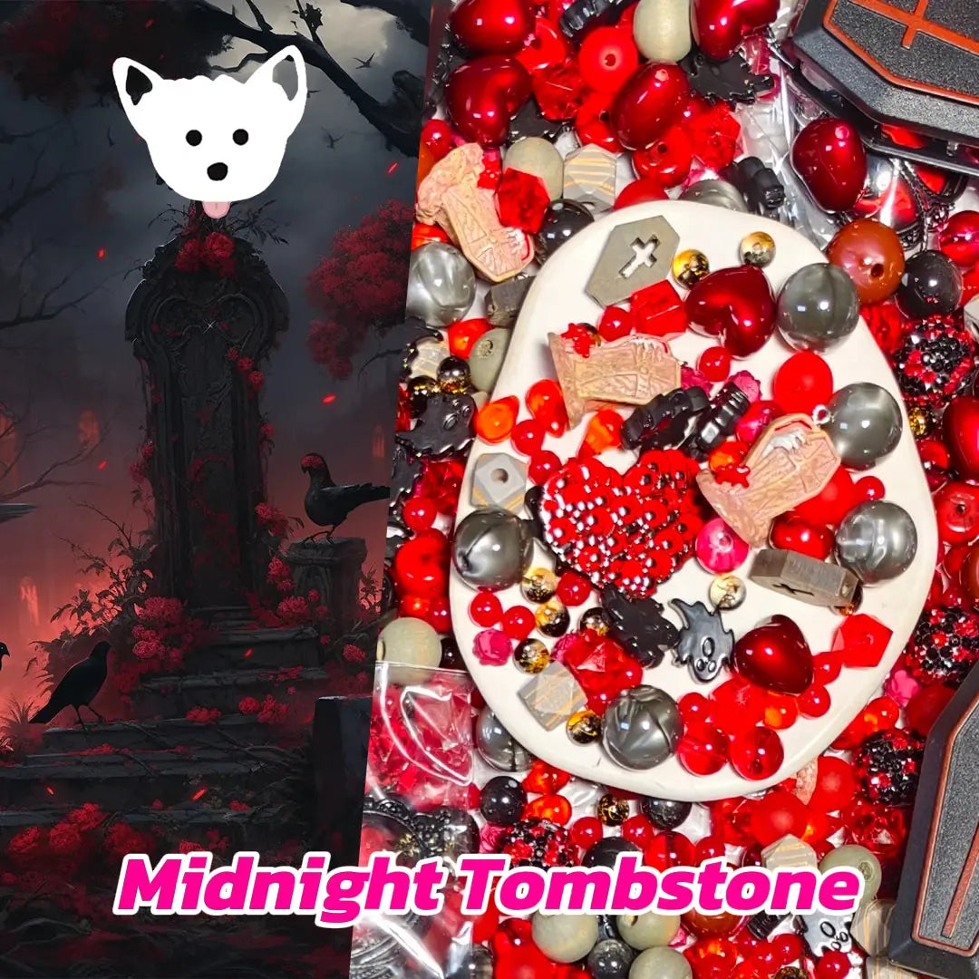[New Arrival+1 Scoop] Midnight Tombstone for Hanging/Pen - Open in live