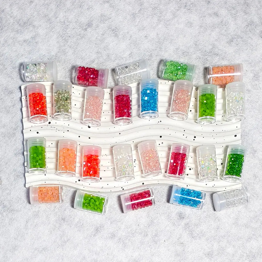 [New Arrival+10%Extra] Mini Bling Glass Beads Blind Bags for Bracelet/Keychain - Open in live
