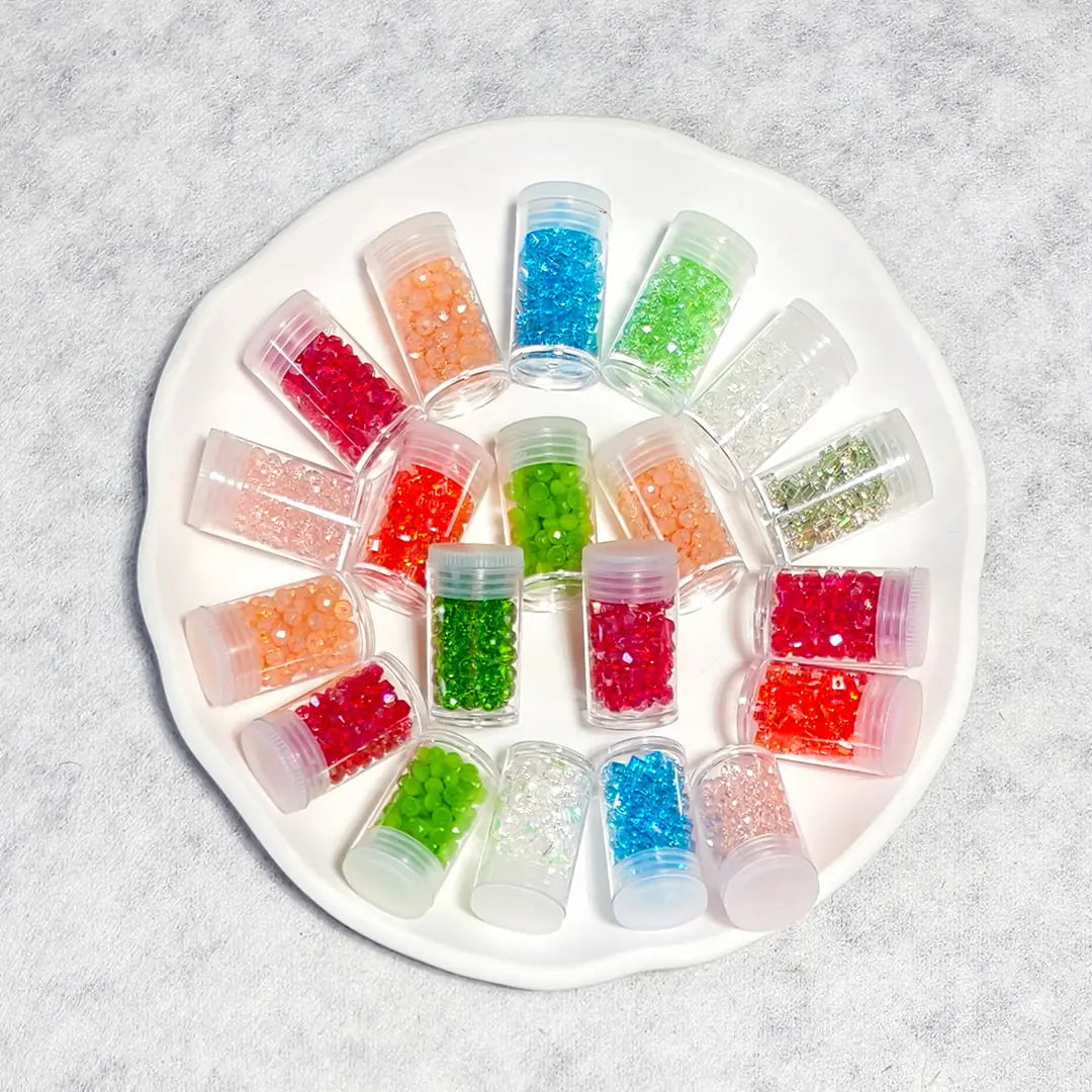 [New Arrival+10%Extra] Mini Bling Glass Beads Blind Bags for Bracelet/Keychain - Open in live