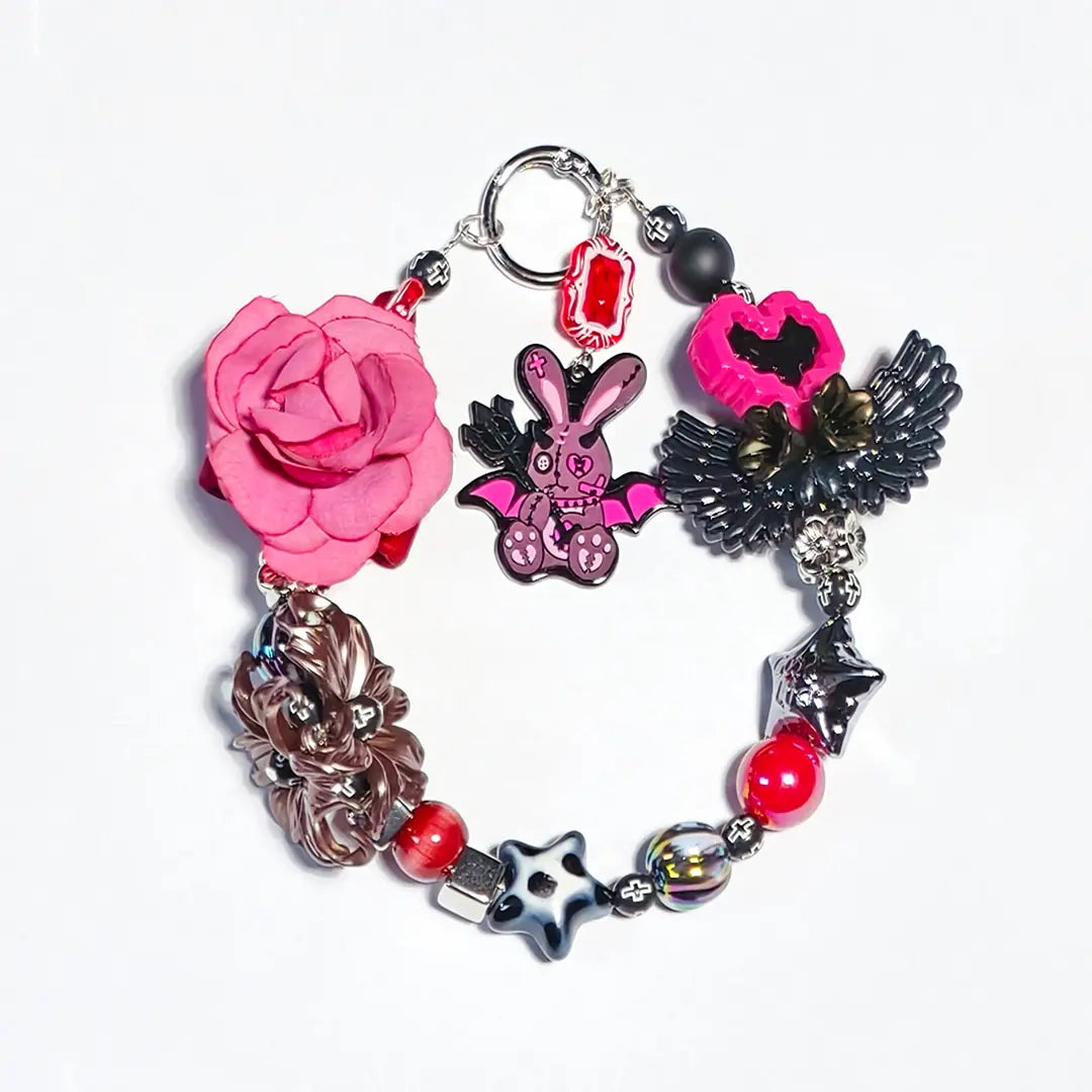 [New Arrival] Goth Bunny for Hanging/Pen - Open in live