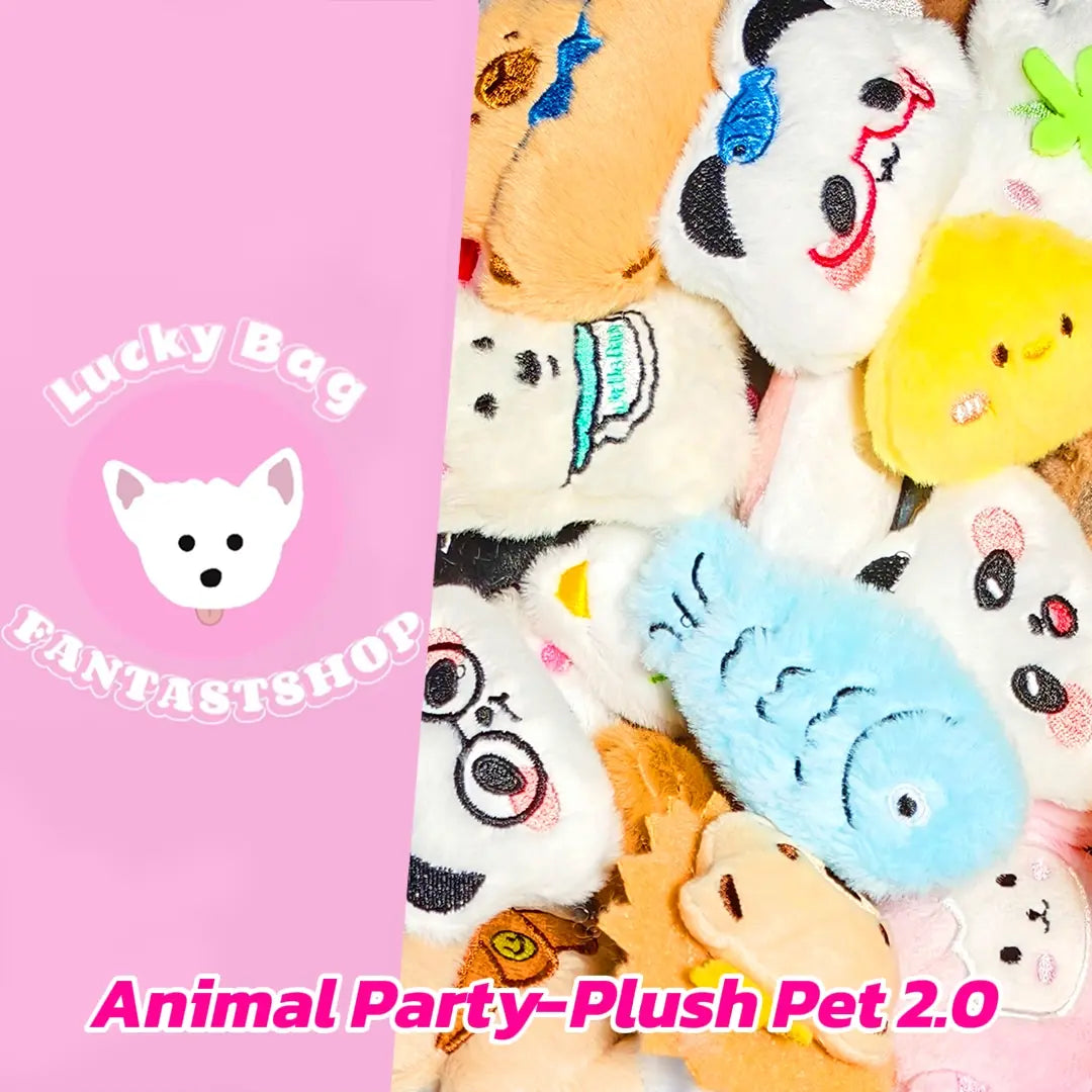 [New Arrival][FTS Mix Box] Animal Party - Plush Pet 2.0 for Hanging/Pen - Open in live