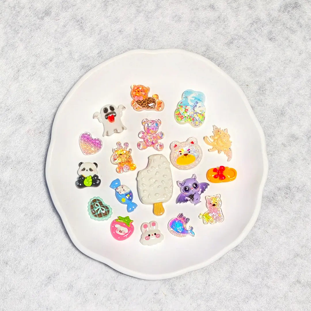 [Renew+10% Extra] Resin Patch Blind Bag for Beadable Pen/Keychain - Open in live