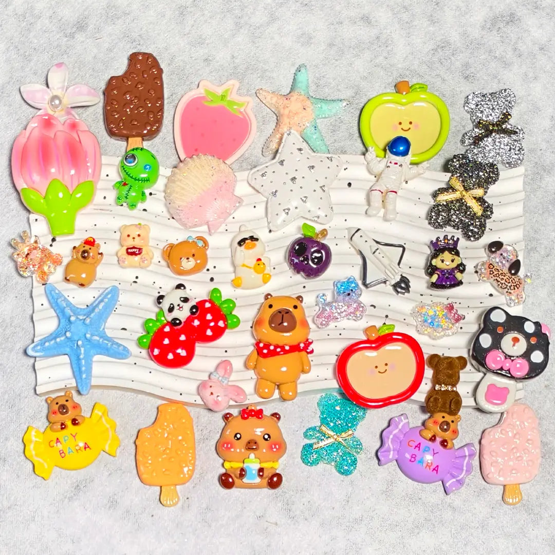 [Renew+10% Extra] Resin Patch Blind Bag for Beadable Pen/Keychain - Open in live