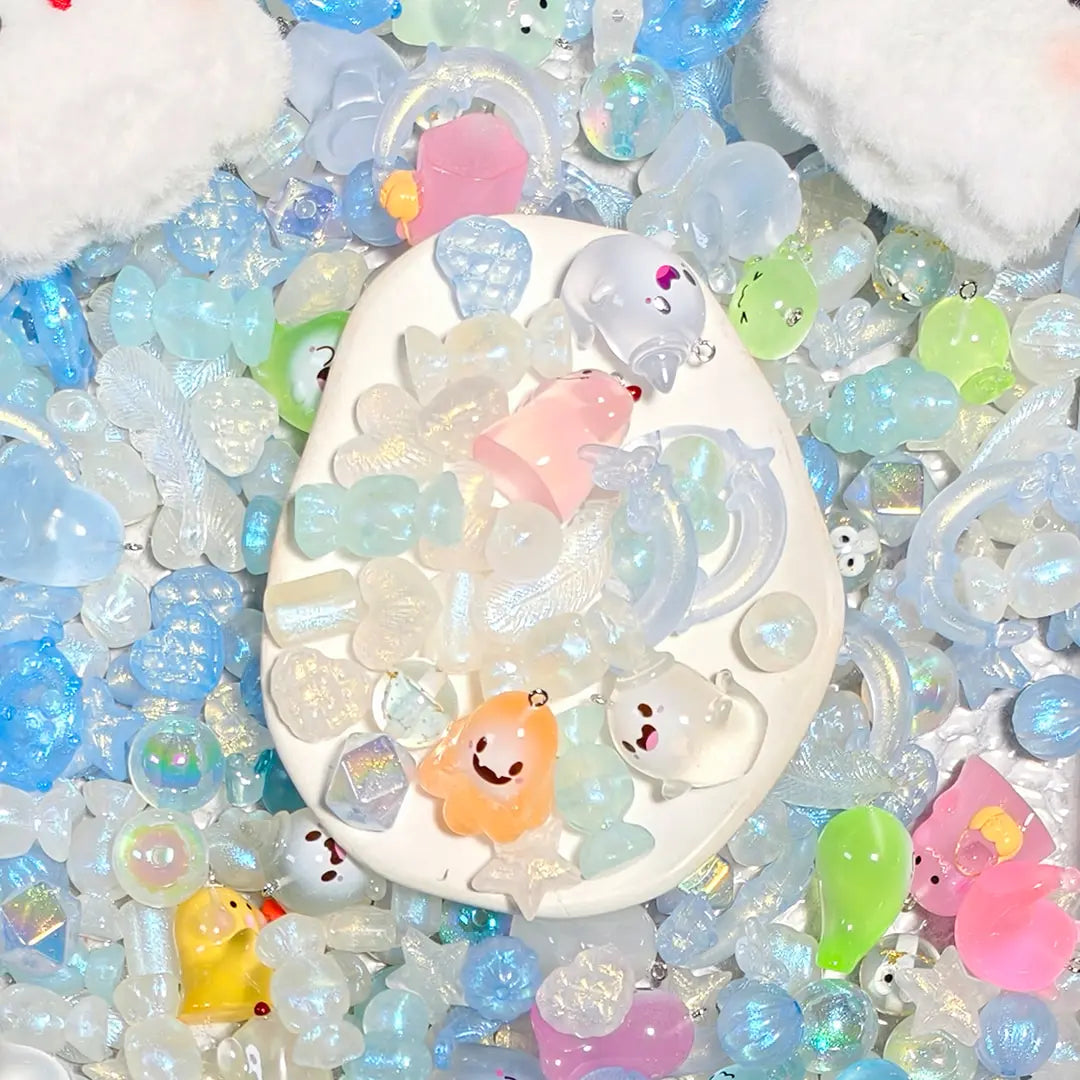 [New Arrival+1 Scoop][Glowing] Halloween-Cute Ghost for Hanging/Pen - Open in live