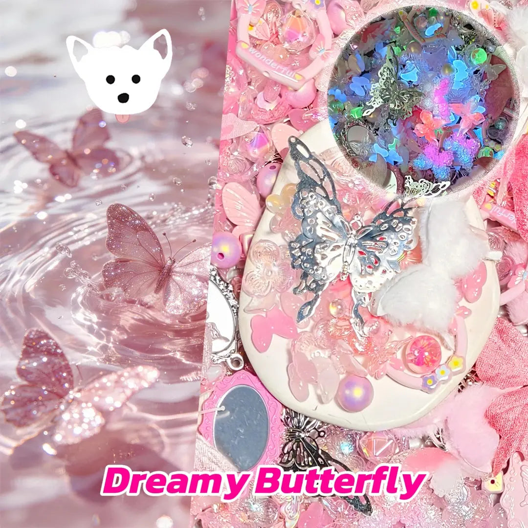 [New Arrival+1 Scoop] Dreamy Butterfly for Hanging/Pen - Open in live