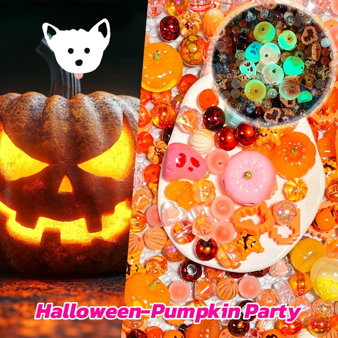 [New Arrival+1 Scoop] Halloween-Pumpkin Party for Hanging/Pen - Open in live