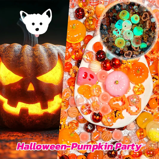 [New Arrival+1 Scoop] Halloween-Pumpkin Party for Hanging/Pen - Open in live