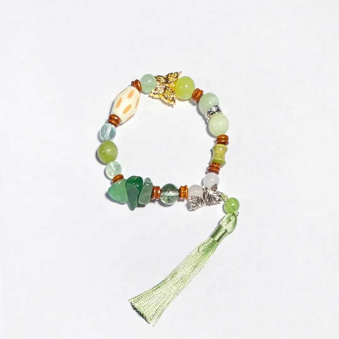 [New Arrival+1 Scoop][Crystal] Emerald Enchantment for Bracelet/Hanging - Open in live