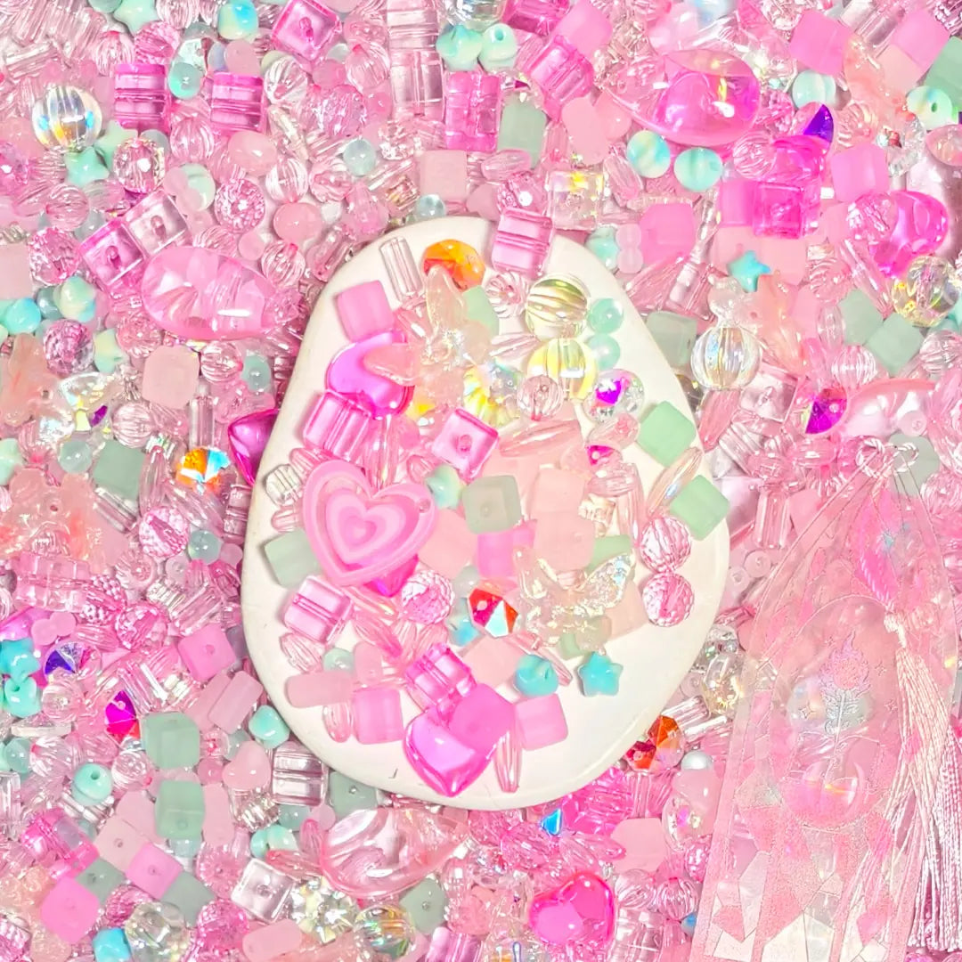 [New Arrival+1 Scoop] Stained Glass Window for Bracelet/Hanging/Pen - Open in live