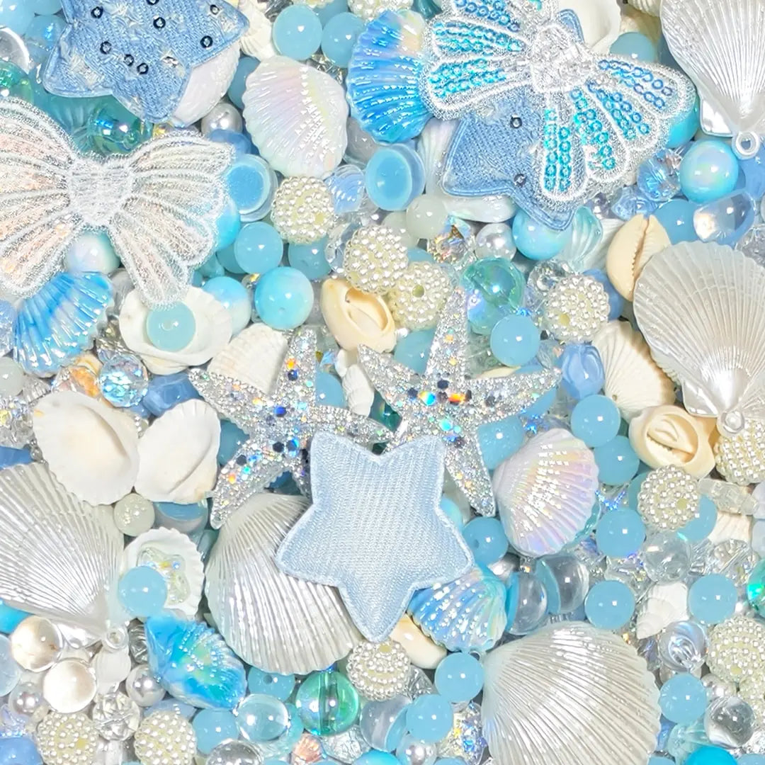 [New Arrival+1 Scoop] Ocean Treasure Chest for Bracelet/Hanging/Pen - Open in live
