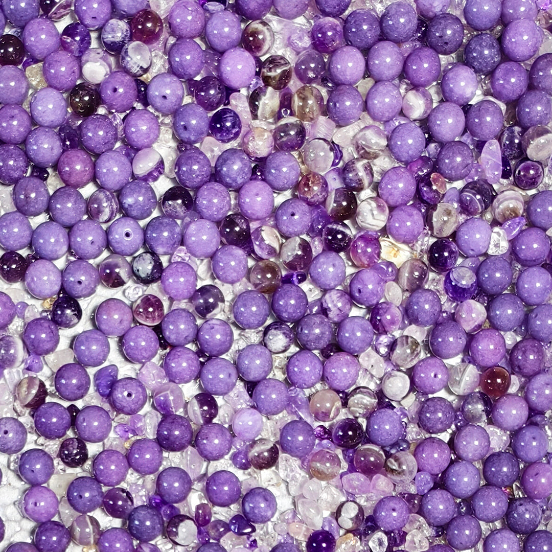 [New Arrival][FTS Mix Box] Crystal-Amethyst for Bracelet/Necklace - Open in live