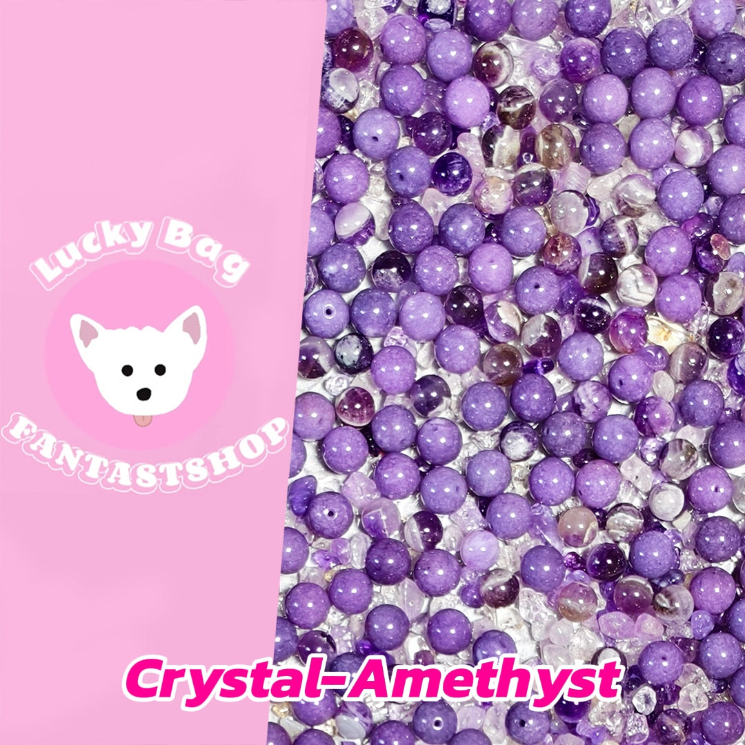 [New Arrival][FTS Mix Box] Crystal-Amethyst for Bracelet/Necklace - Open in live