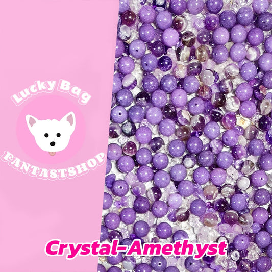 [New Arrival][FTS Mix Box] Crystal-Amethyst for Bracelet/Necklace - Open in live