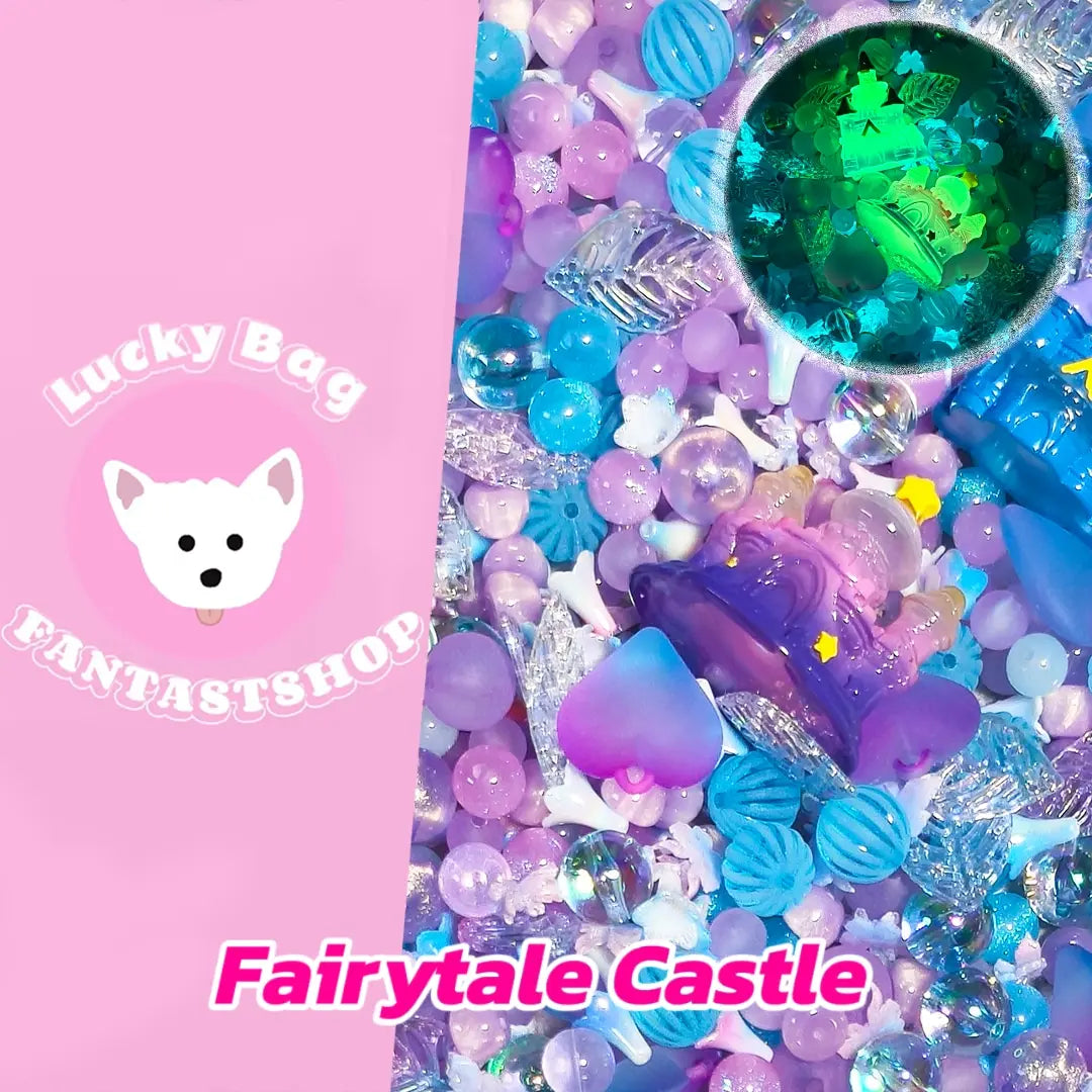 [New Arrival+1 Scoop] Fairytale Castle for Bracelet/Hanging/Pen - Open in live