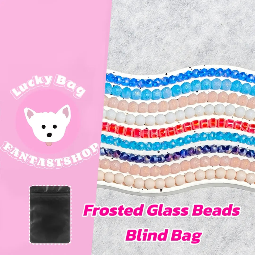 [New Arrival+10% Extra] Frosted Glass Beads Blind Bag - Open in live