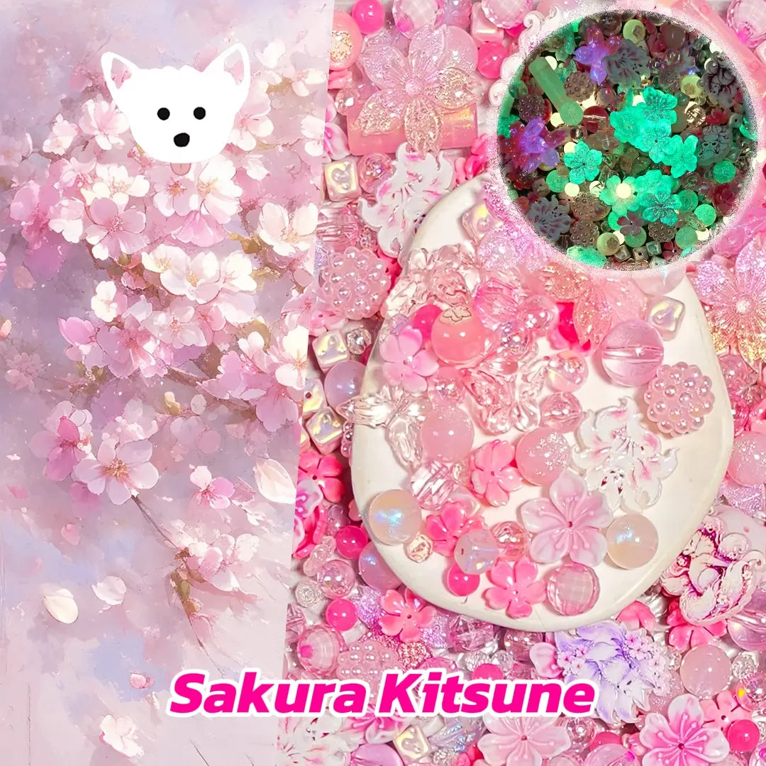 Sakura Kitsune for Hanging/Pen - Open in live