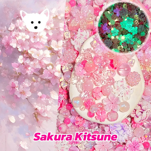 Sakura Kitsune for Hanging/Pen - Open in live