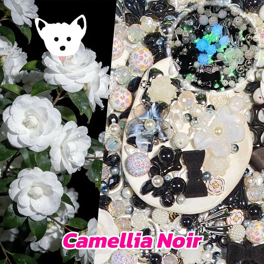 Camellia Noir for Hanging/Pen - Open in live