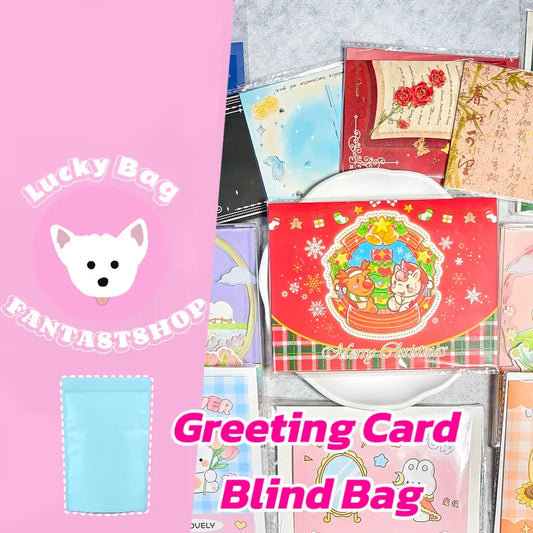 [NEW][Every 3 Number Beads=1 Extra] Greeting Card Blind Bag - Open in live