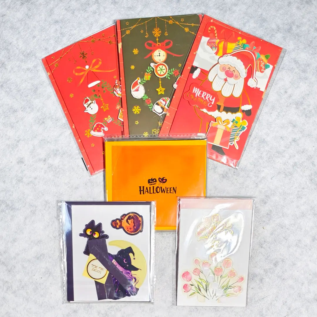 [NEW][Every 3 Number Beads=1 Extra] Greeting Card Blind Bag - Open in live