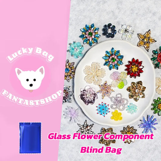 [New Arrival+10% Extra] Glass Flower Component Blind Bag for Pen - Open in live