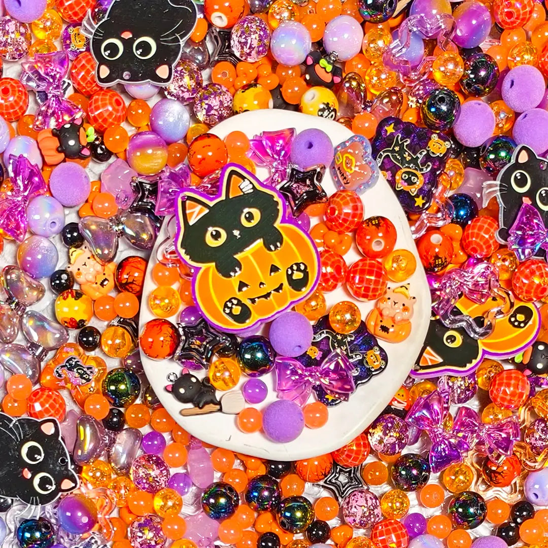 [New Arrival+1 Scoop] Halloween-Trick or Treat Kitty for Hanging/Pen - Open in live