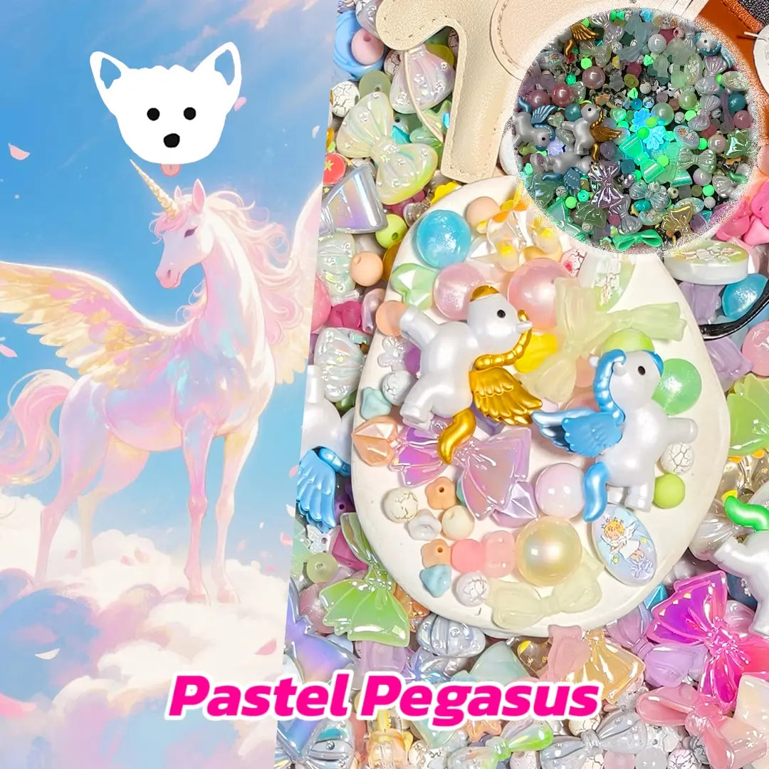 [New Arrival+1 Scoop] Pastel Pegasus for Hanging/Pen - Open in live