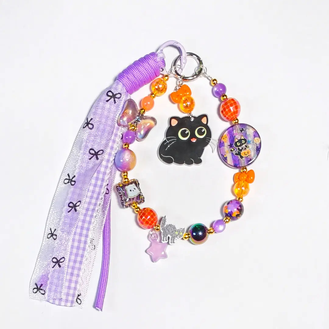 [New Arrival+1 Scoop] Halloween-Trick or Treat Kitty for Hanging/Pen - Open in live