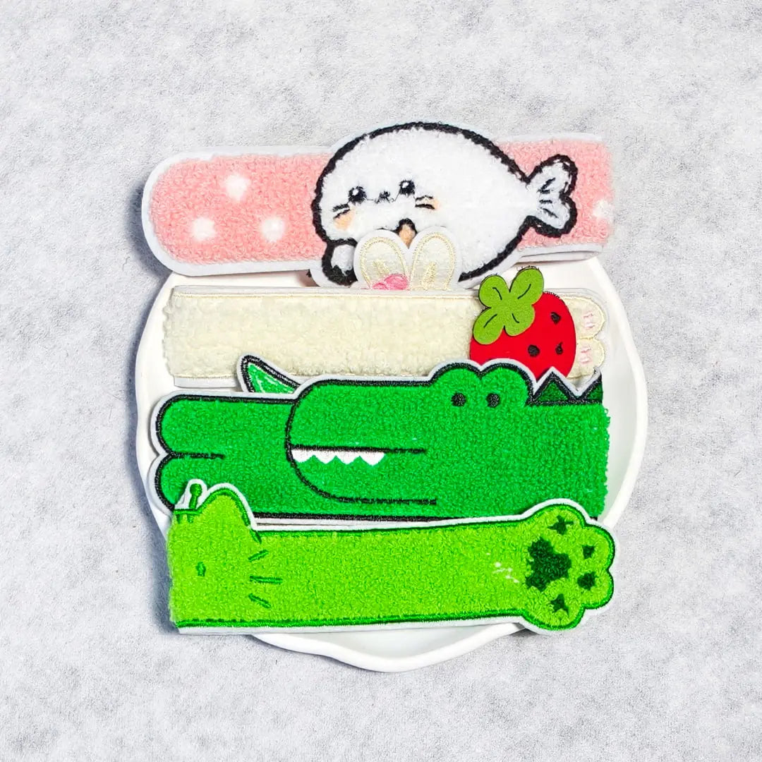 [New Arrival+10% Extra] Velcro Hair Patch Blind Bag for Pen - Open in live