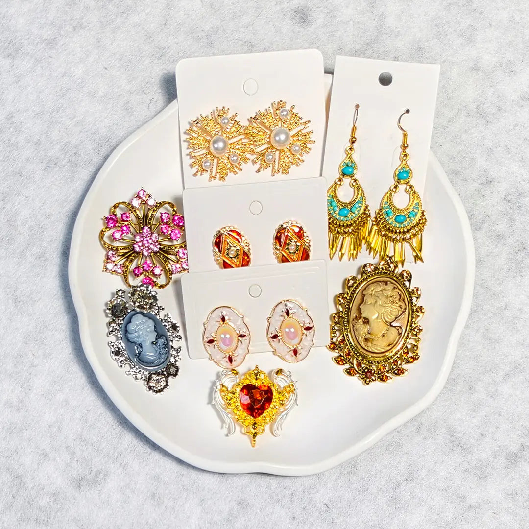 [New Arrival+10% Extra] Vintage-Element Jewelry Blind Bag for Pen - Open in live