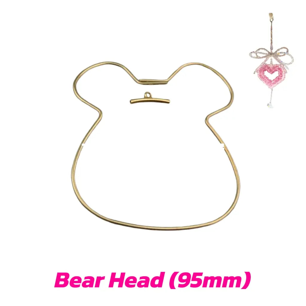 【Offline-Packing】Irregular-Shaped Car Charm Rings for Car Hanging/Hanging