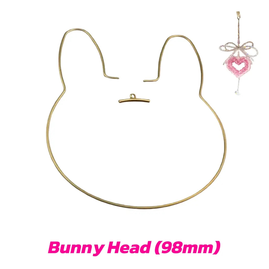 【Offline-Packing】Irregular-Shaped Car Charm Rings for Car Hanging/Hanging