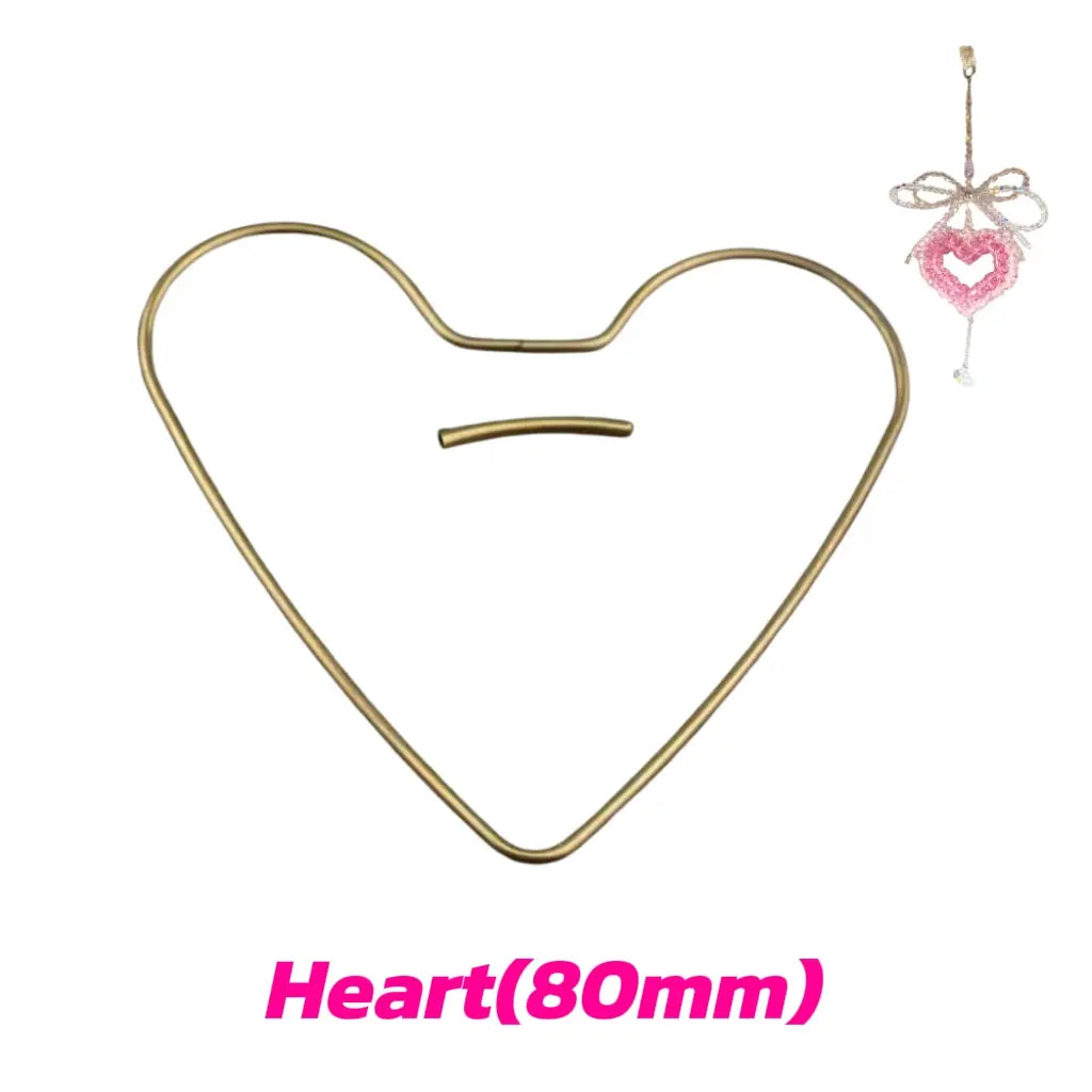 【Offline-Packing】Irregular-Shaped Car Charm Rings for Car Hanging/Hanging