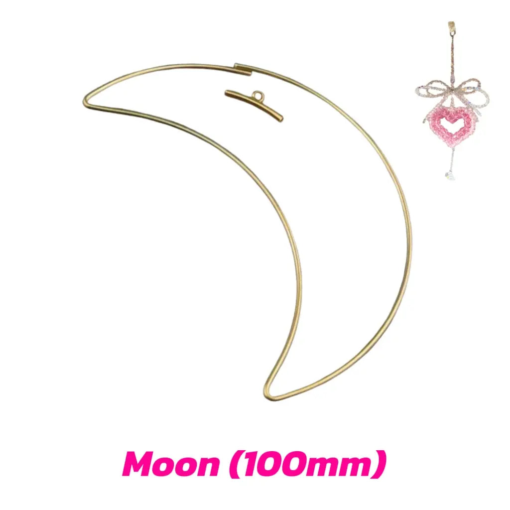 【Offline-Packing】Irregular-Shaped Car Charm Rings for Car Hanging/Hanging