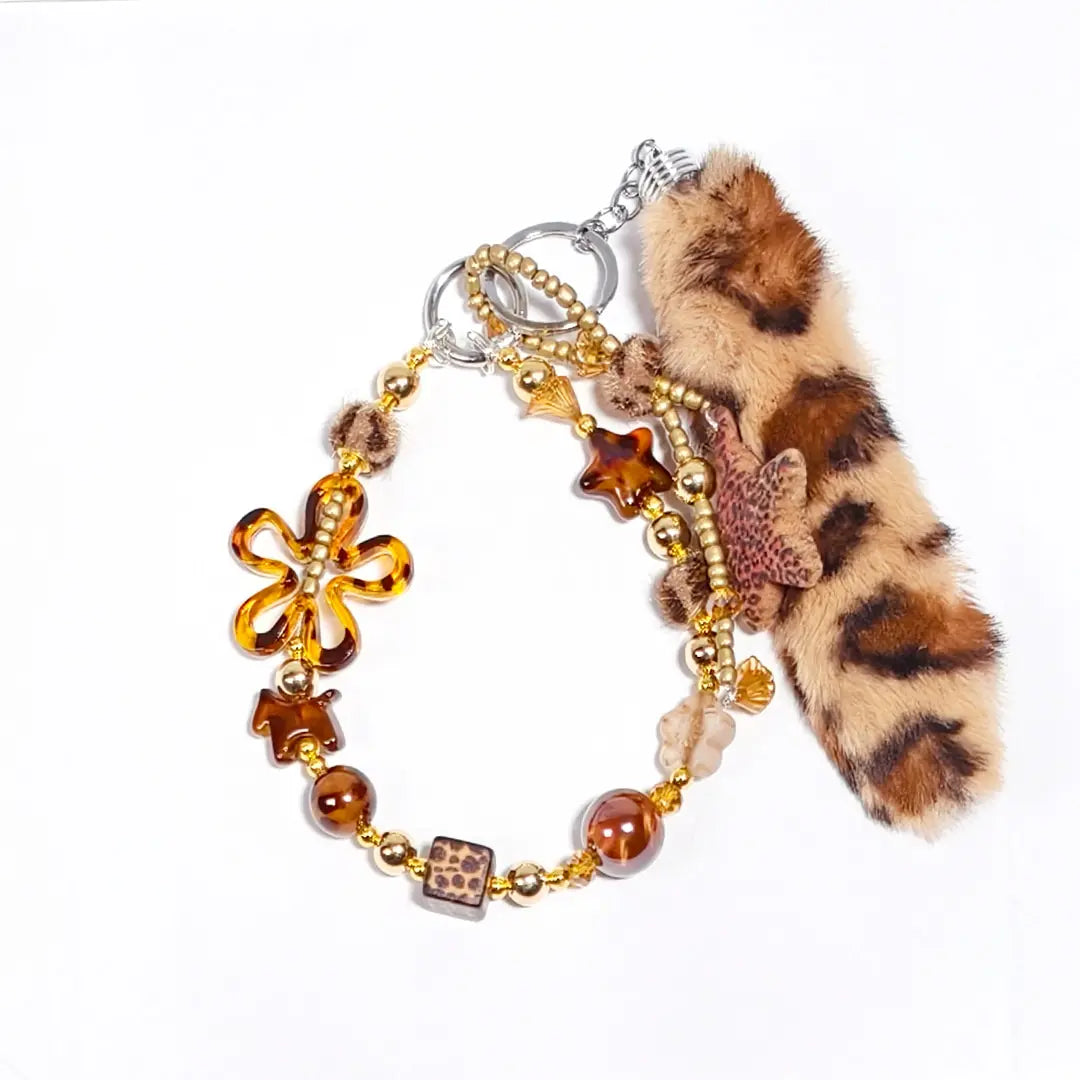 [New Arrival+1 Scoop] Autumn Wild Leopard for Bracelet/Hanging/Pen - Open in live